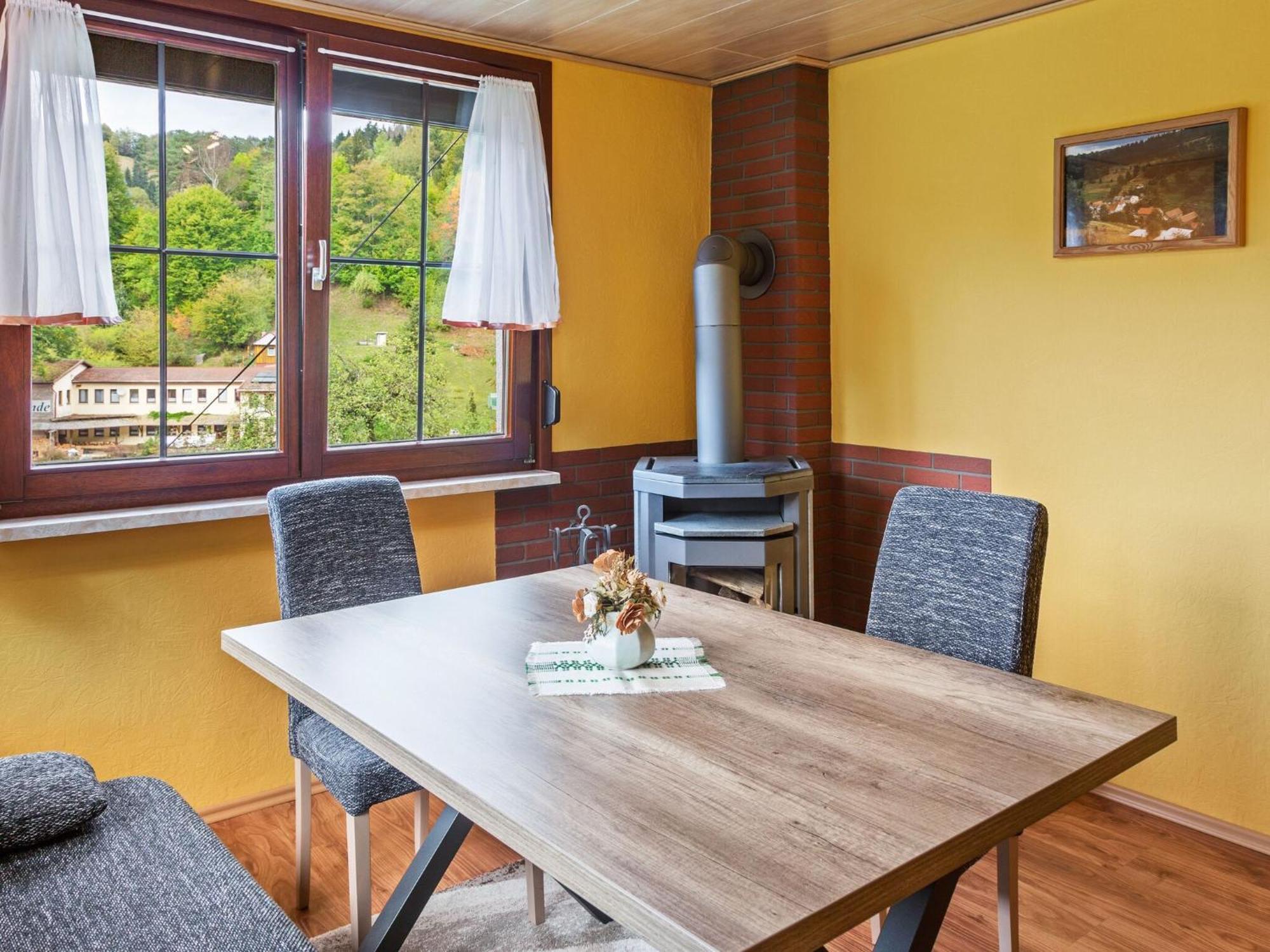 Holiday Home in Langenbach with Garden Terrace BBQ Exterior foto