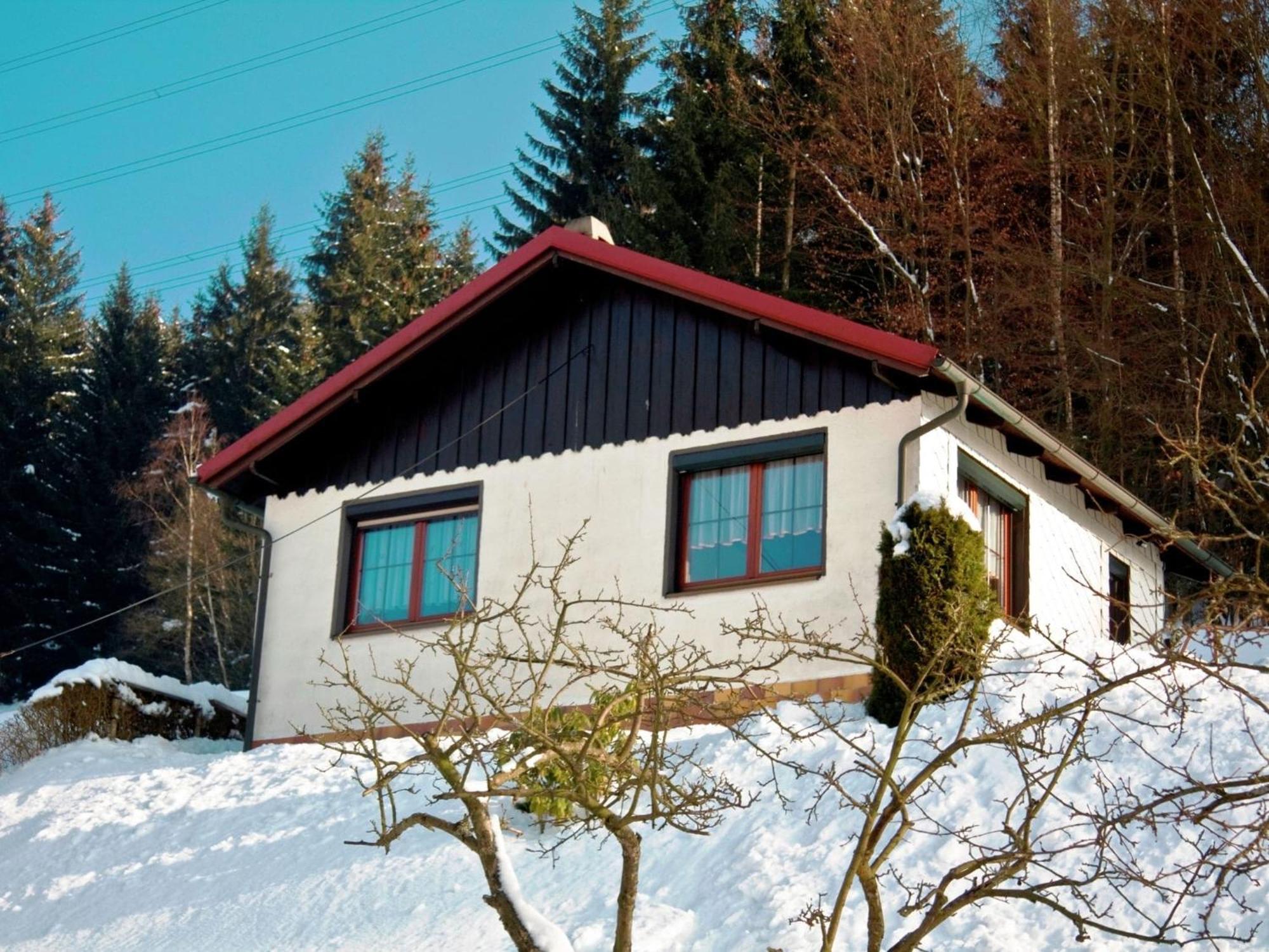 Holiday Home in Langenbach with Garden Terrace BBQ Exterior foto
