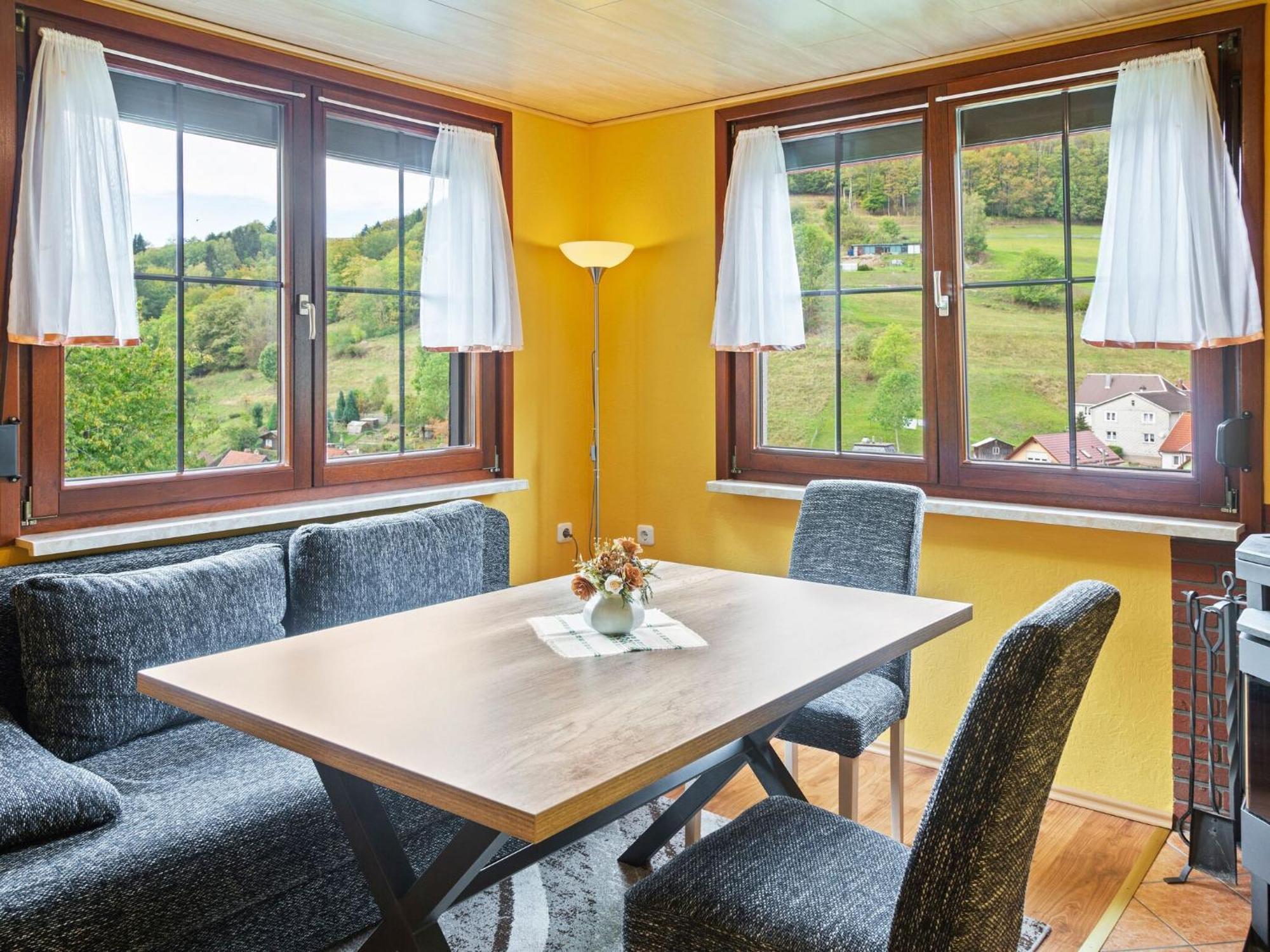 Holiday Home in Langenbach with Garden Terrace BBQ Exterior foto
